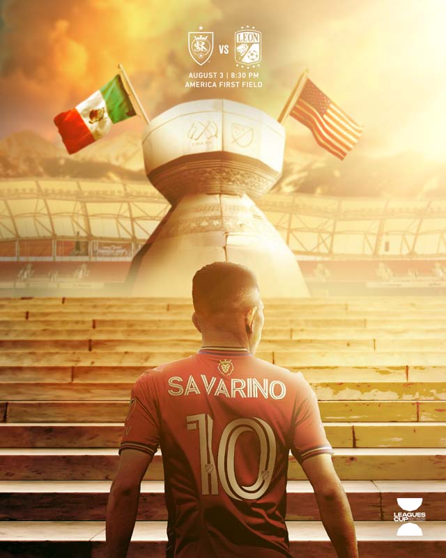 Matchday poster: 8.3 vs Leon, Leagues Cup