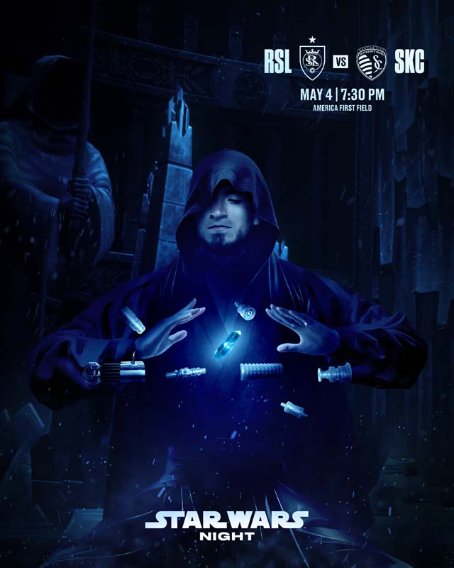 Matchday poster: 5.4 vs SKC, Star Wars Night