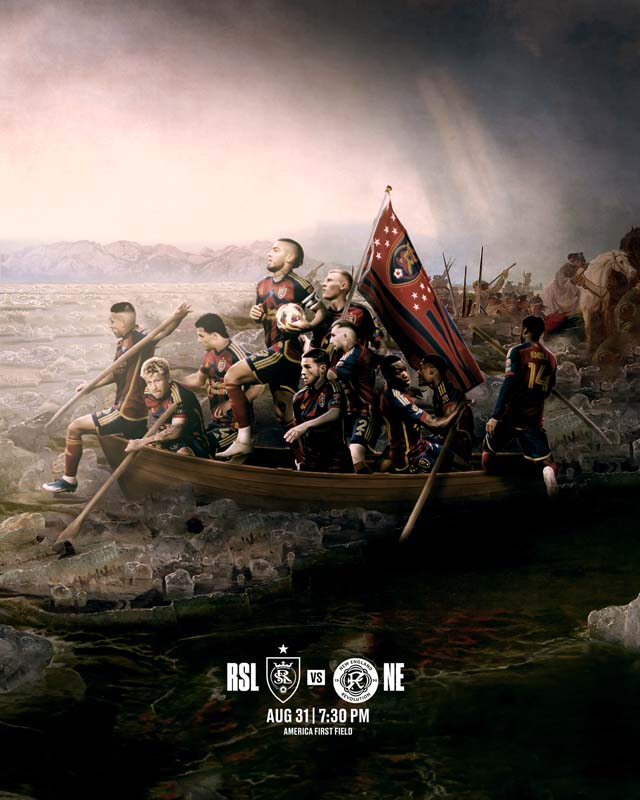 Matchday poster: 8.31 vs NE