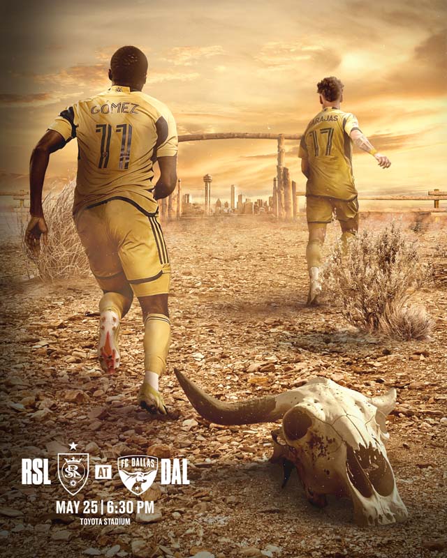 Matchday poster: 5.25 at DAL