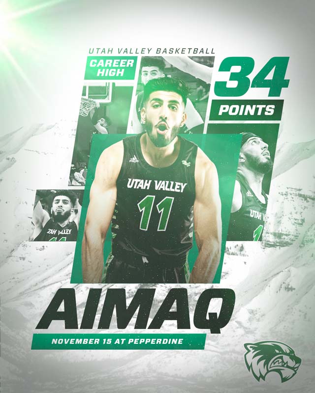 Men's basketball: 11.15 career high, Fardaws Aimaq