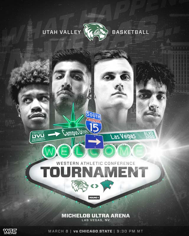 Men's basketball: gameday, WAC Tournament round 1