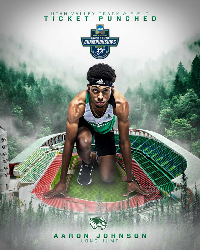 Track and field: Aaron Johnson, Eugene bound