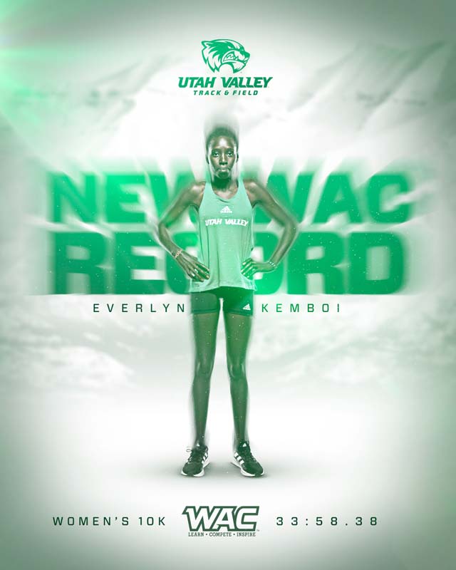 Cross country and track: WAC record, Kemboi